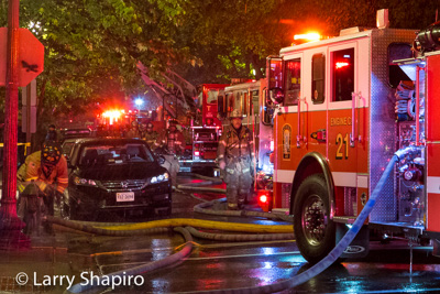 two die in 2-alarm fire in Dupont Circle 6-3-15 in Washington DC Larry Shapiro photographer shapirophotography.net